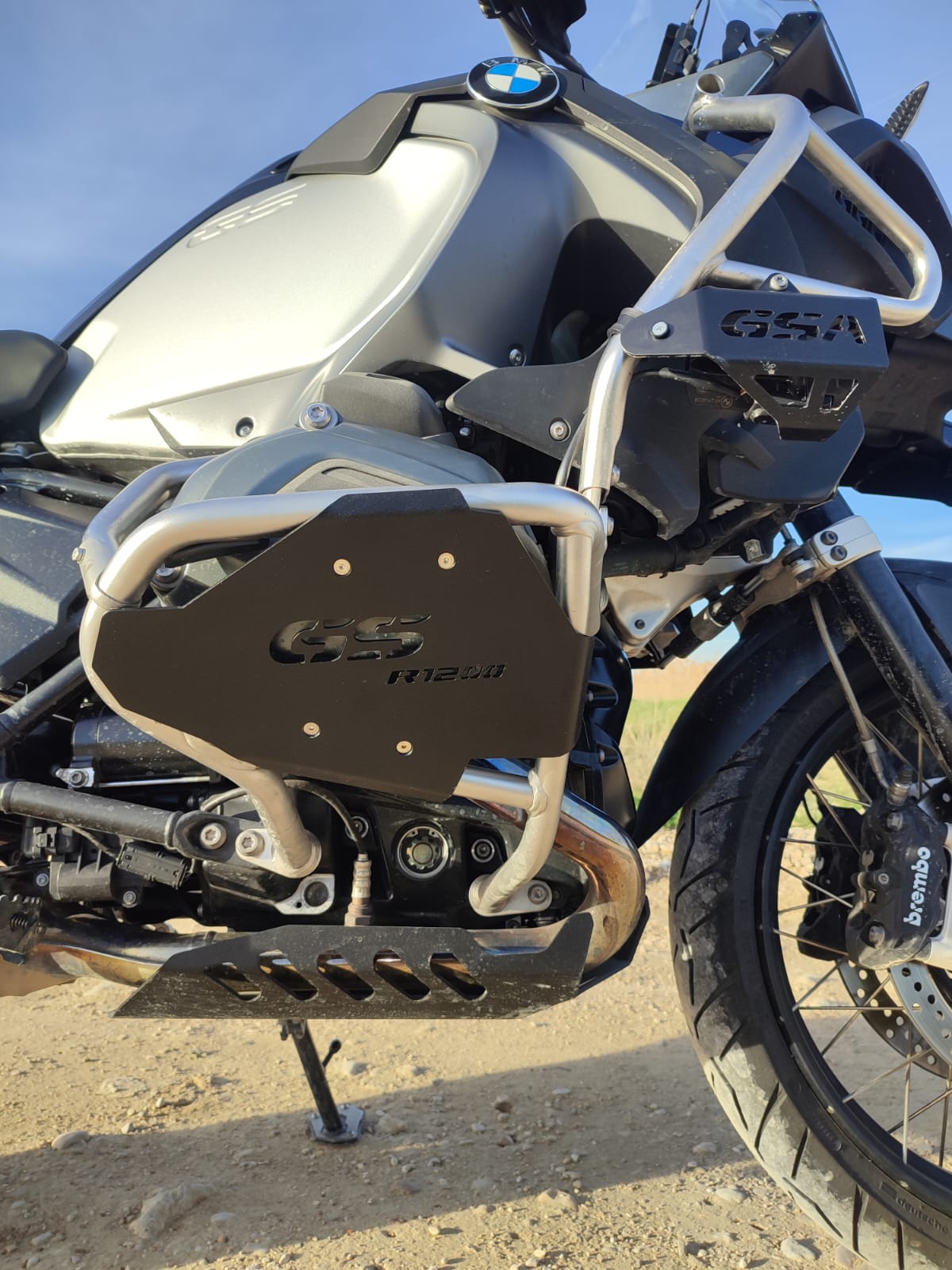 Protector cilindro R1200GS Adventure - Moto_ajustes
