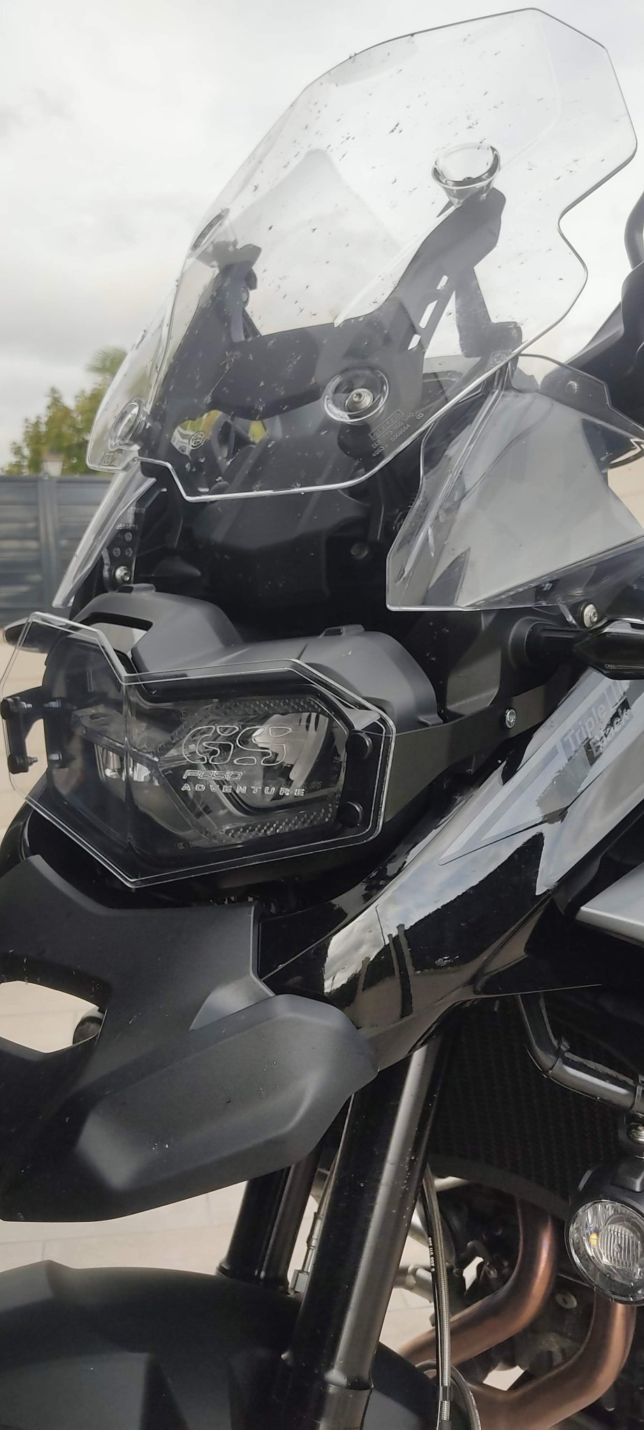 Protector faro F850GS Adventure - Moto_ajustes