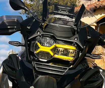 Protector faro BMW R1250/1200GS luz diurna ámbar