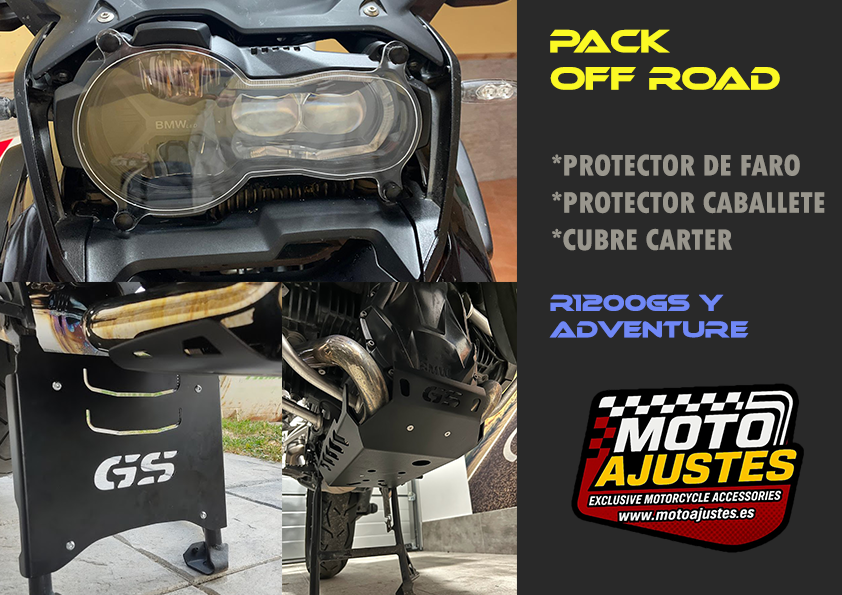 Pack OffRoad para Bmw R1200Gs + adventure