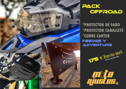 Pack OffRoad para Bmw F850Gs Y adeventure - Moto_ajustes