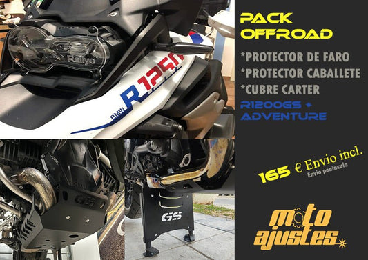 Pack OffRoad para Bmw R1200Gs + adventure - Moto_ajustes