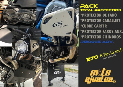 Pack total protection para Bmw R1200gs Adventure - Moto_ajustes