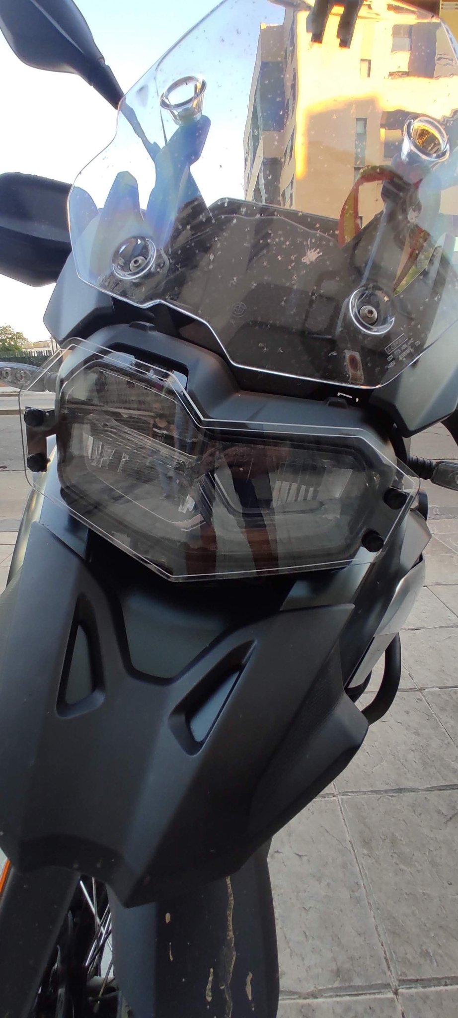 Protector faro F850GS y F750GS - Moto_ajustes