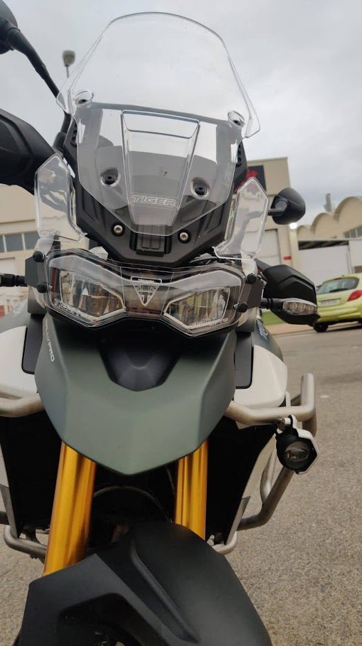 Protector faro tiger 900 - Moto_ajustes