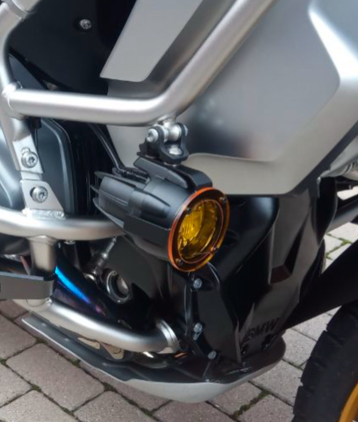 Protector frontal faros auxiliares BMW